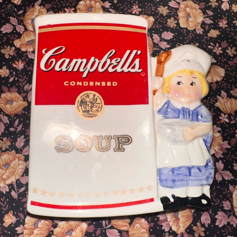 Campbell's Soup Ceramic Kitchen Decor